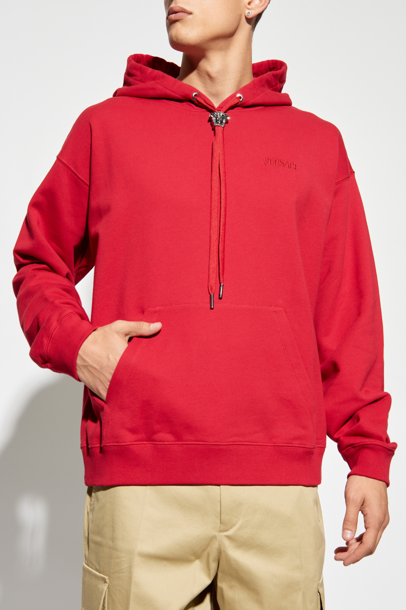 Red Hoodie Versace Vitkac GB